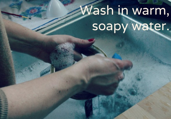 high plains thrifter // how to clean vintage stainless with olive oil 