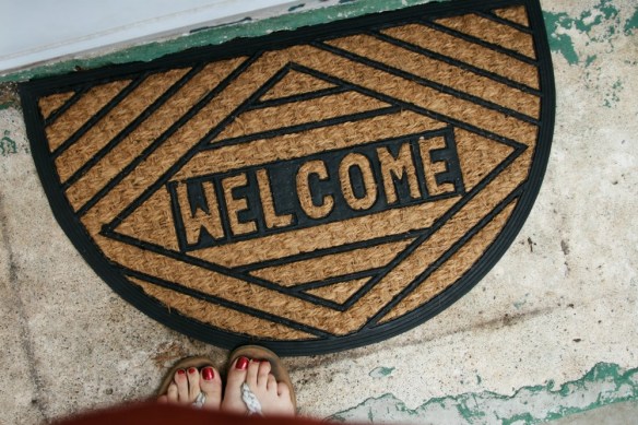 welcome mat // goodwill